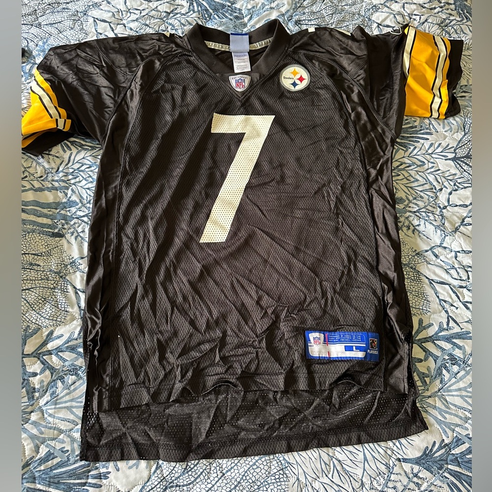 Vintage Pittsburgh Steelers Ben Roethlisberger football jersey